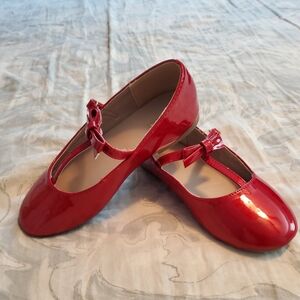 Gymboree Red Patent Leather T-strap Girls